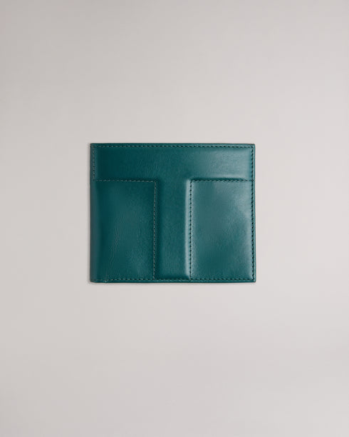 <P>T Leather Bifold Wallet</P>